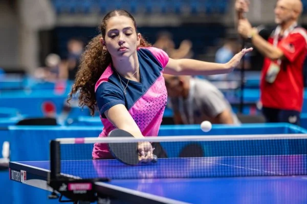 table tennis training athlete